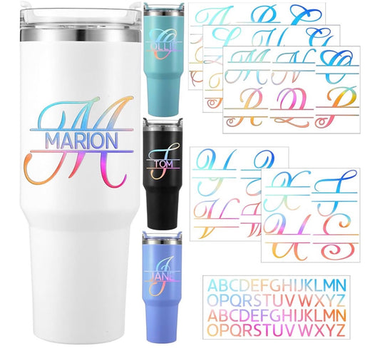 LASER COLOR VINYL NAME DECAL