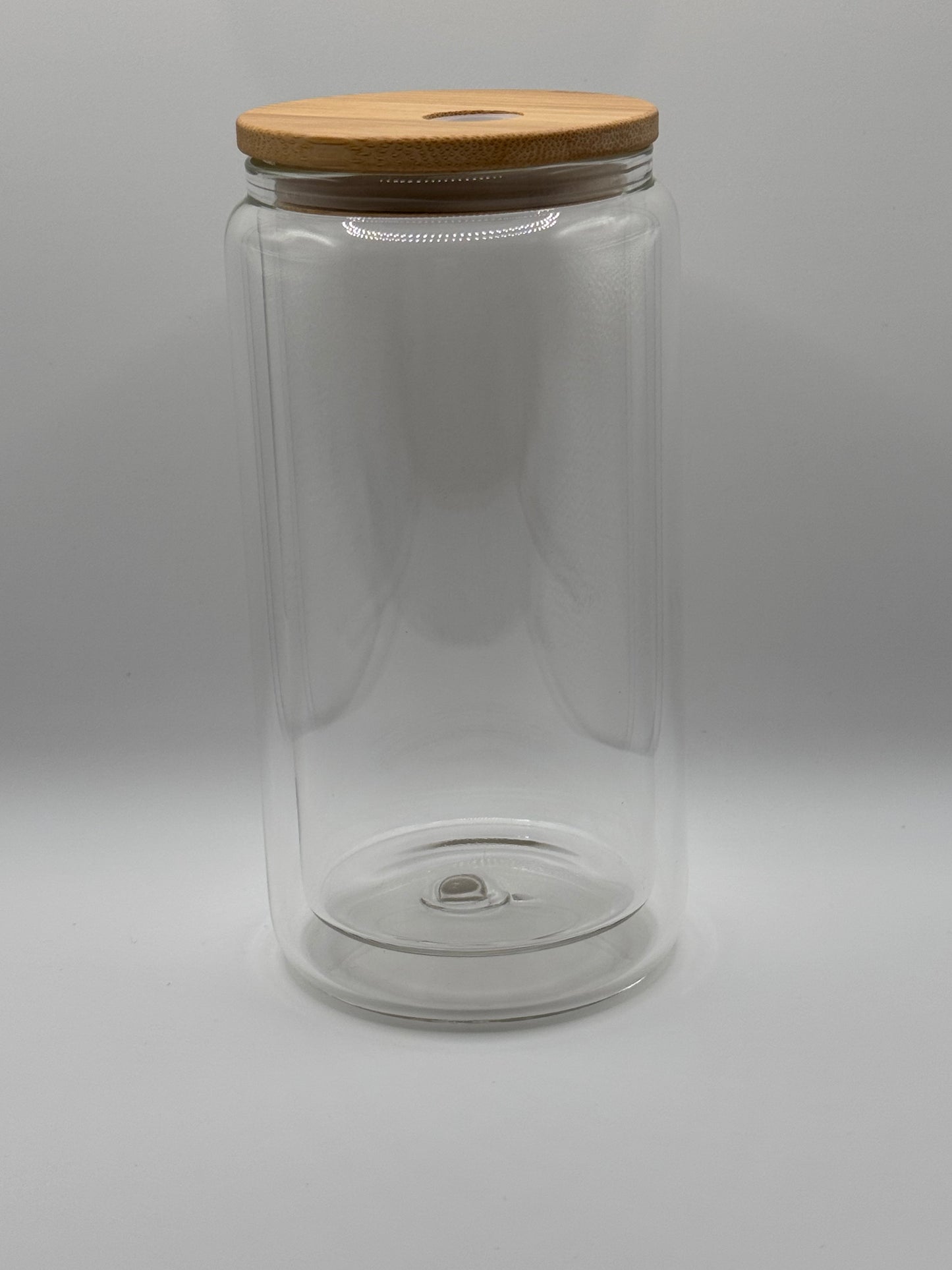 GLASS DOUBLE WALL CUP 16oz